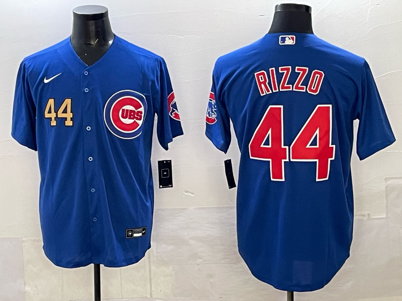 Men Chicago Cubs #44 Rizzo blue Nike MLB 2025 jersey 009